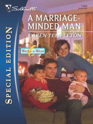 cover image of A Marriage-Minded Man